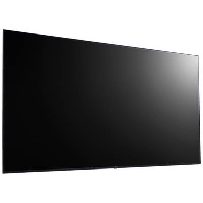 A black, rectangular screen with a slim frame. Perfect for presentations or films.