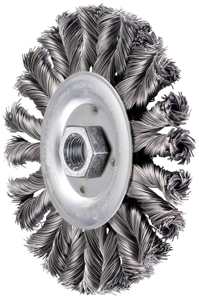 PFERD TOOLS POS COMBITWIST round brush tapped RBG HD Ø 125x12 mm M14 steel wire Ø 0.50mm angle grinder POS RBG 12512/M14 CT ST HD 0,50 43303015 1 pc(s)