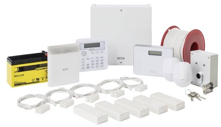 ABUS AZAA10300 Terxon SX Alarm sets Alarm zones 8x wired, 1x tamper zone