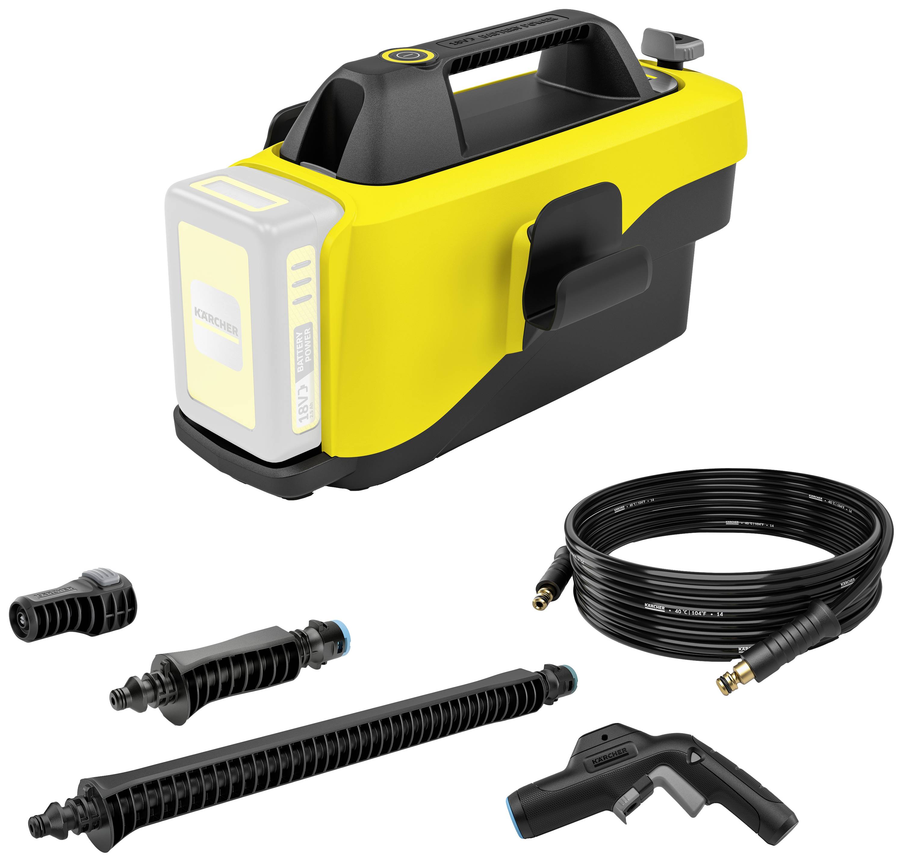 Kaercher Home & Garden OC 6-18 Battery jet washer 24 bar Cold water