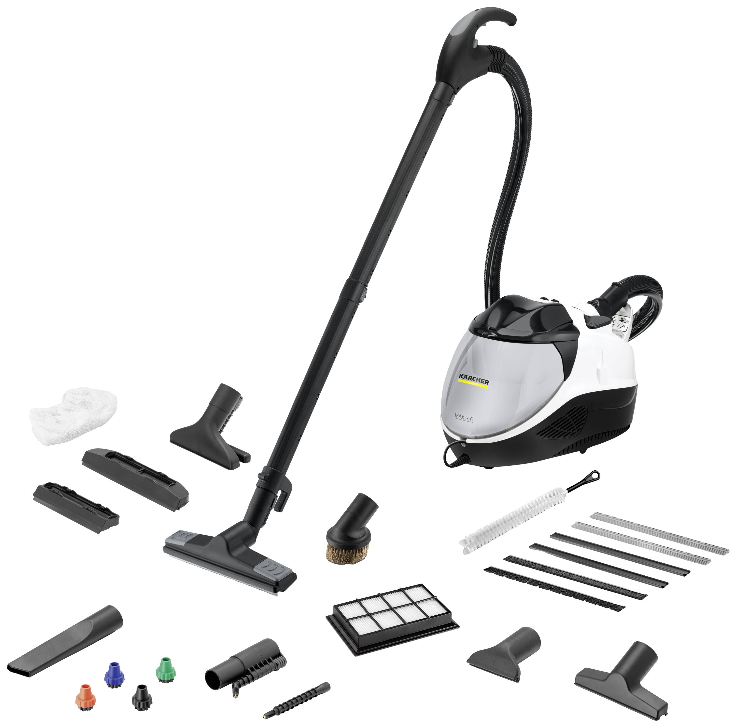 Kaercher Home & Garden SV 7 Steam cleaner 1.439-490.0 White, Black