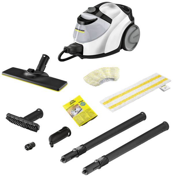 Kärcher Home & Garden SC 5 EasyFix Iron Plug Steam cleaner 1.512-660.0 White, Black