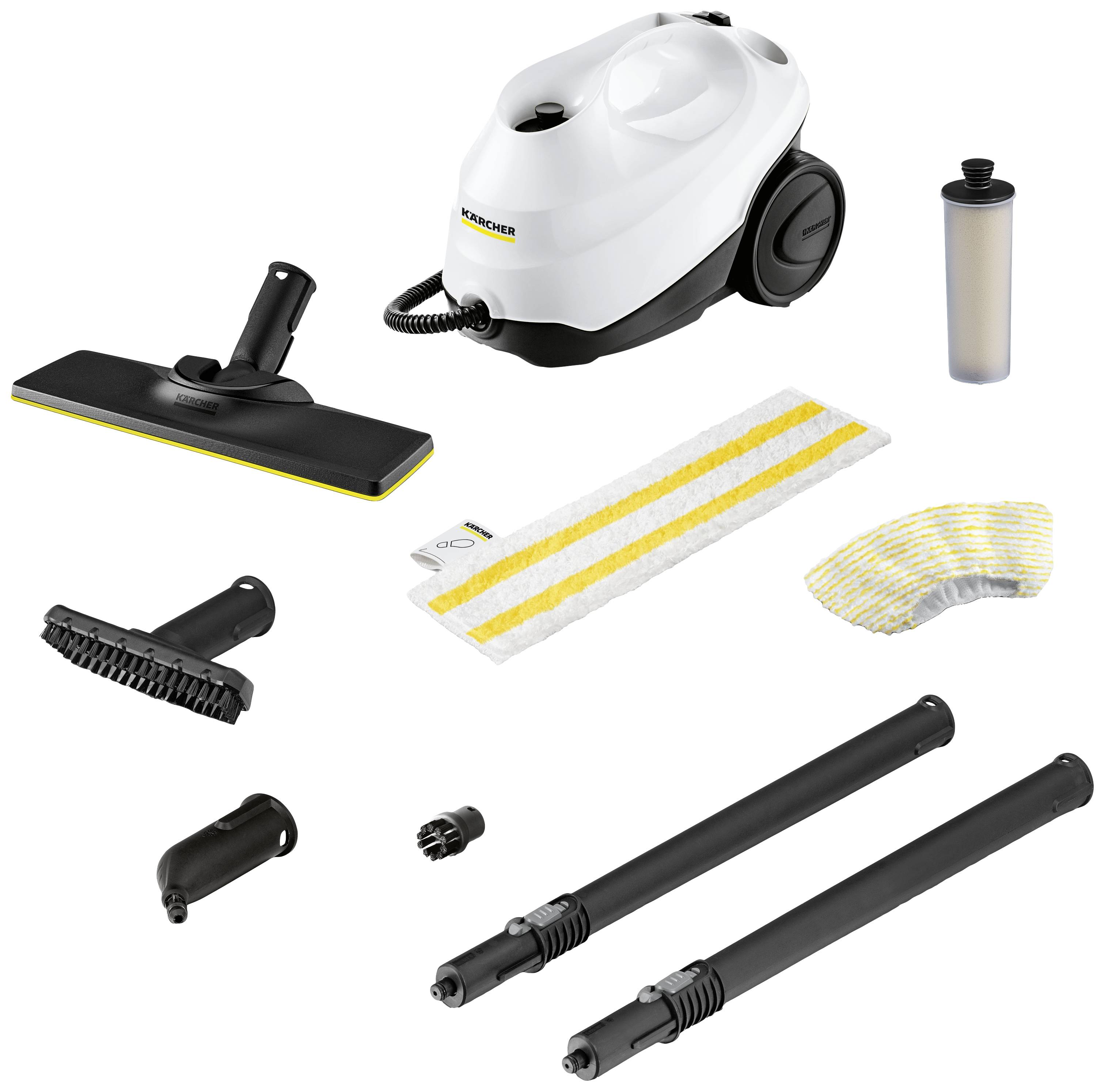 Kaercher Home & Garden SC 3 EasyFix Steam cleaner 1.513-650.0 1900 W White, Black