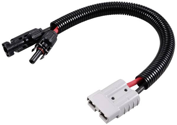 TRU COMPONENTS TC-12195636  Solar adapter cable 4 mm² 30 A Cable length 30 cm