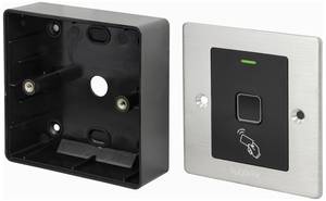 Sygonix SY-6097868 Fingerprint/RFID access system Flush mount  12 V DC, 18 V DC IP66