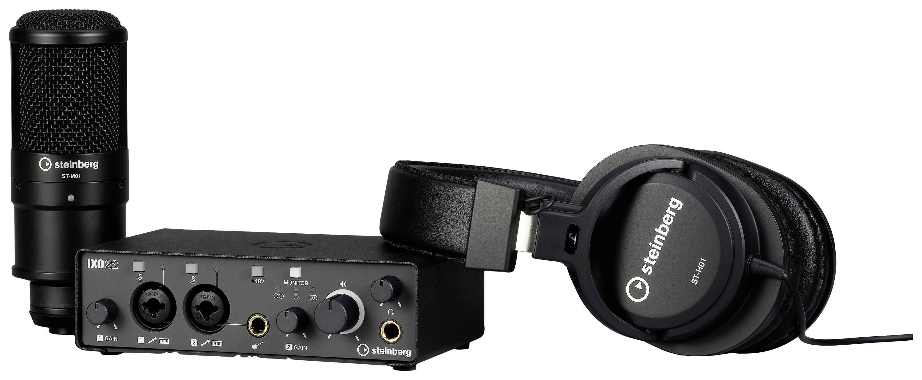 Audio interface Steinberg IXO22 Recording Pack incl. software