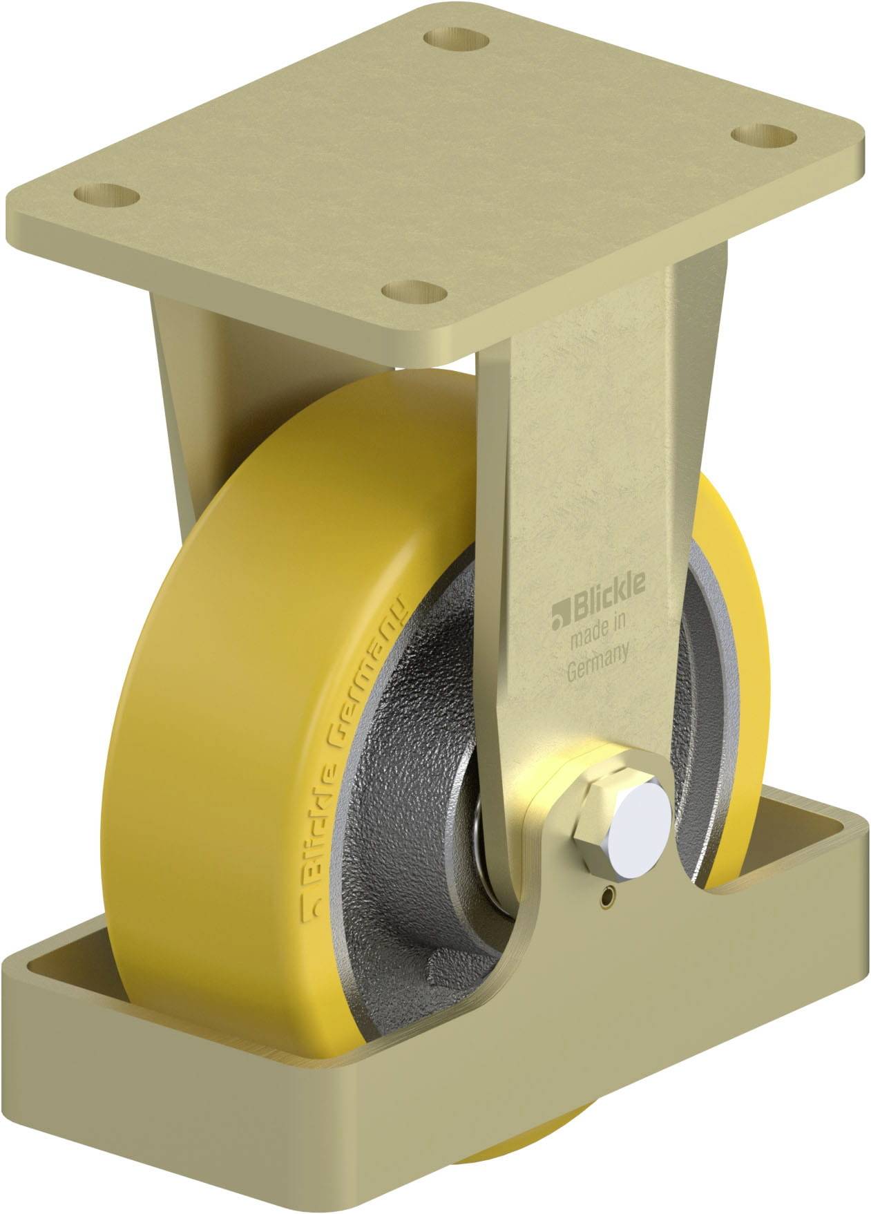 Blickle 857498 BS-GTH 150K-FS Heavy-duty fixed wheel Wheel diameter: 150 mm Load capacity (max.): 800 kg 1 pc(s)