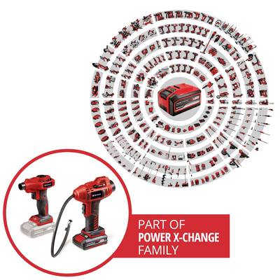 Einhell 2070111 Cordless compressor CE-AP 18+CE-CC 18+2,0 Ah Incl. 1x battery-4