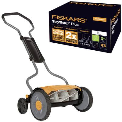 Buy Fiskars StaySharp™ Manual Reel mower Cutting width 430