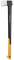 An axe with a black handle and orange end, suitable for splitting wood.