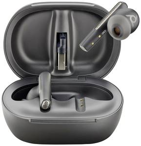 HP Poly Voyager Free 60+ UC  In-ear headset Bluetooth® (1075101) Stereo Black  Headset, Charging case