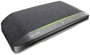 HP Poly Sync 10 Conference room loudspeaker  Hands-free Black, Silver
