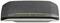 A grey Bluetooth speaker with LED display and control buttons for volume and call management, suitable for conference rooms.