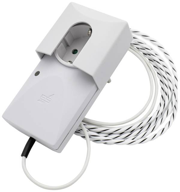 Schabus 300262 SHT 262 Aquastop Water leak detector incl. external sensor via mains outlet