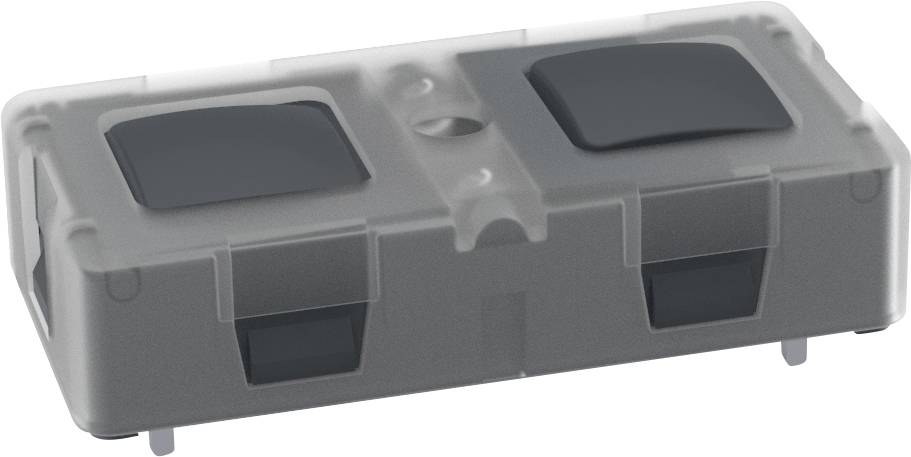 RAFI 1.12.000.501/0000 KN 19 Pushbutton 250 V 6 A latch (L x W x H) 37.8 x 18.8 x 9.7 mm 1 pc(s)-0