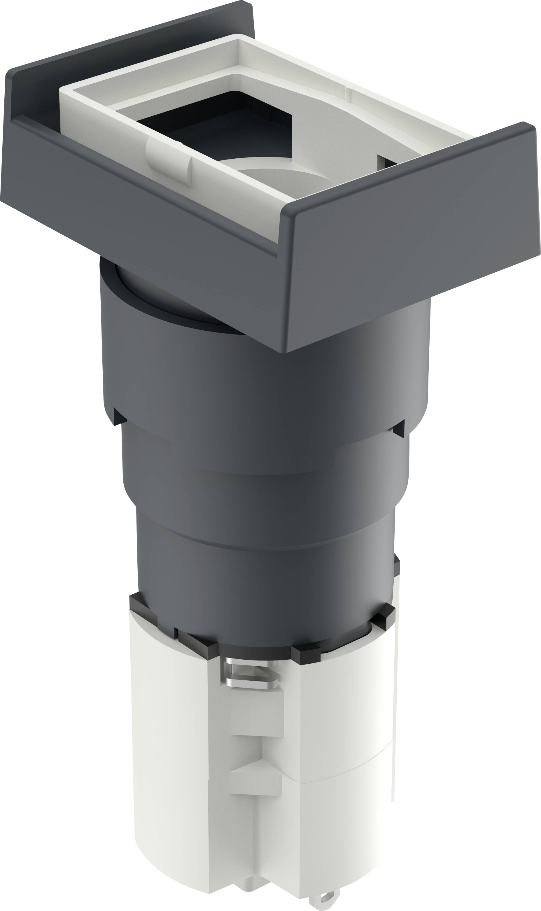 RAFI 1.15.108.152/0000 LUMOTAST 75 Illuminated push button 230 V 4 A latch (L x W x H) 24 x 18 x 57 mm IP40 1 pc(s)