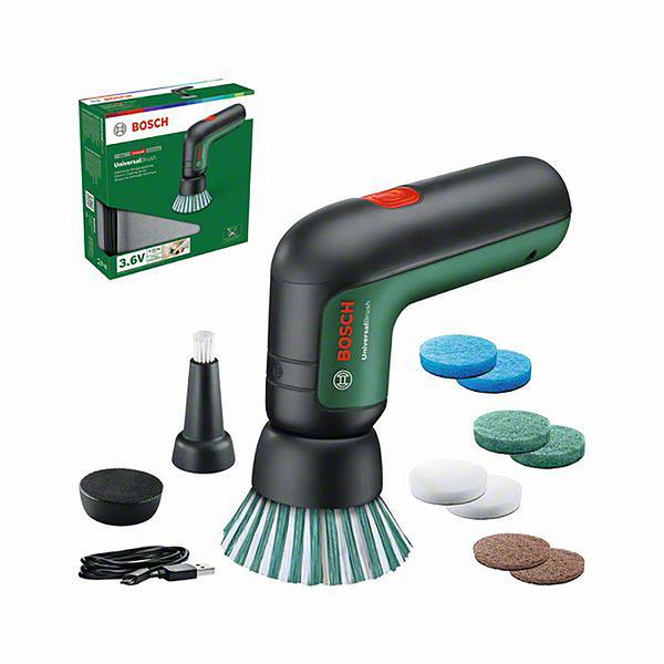 Bosch Home and Garden 06033E0002 UniversalBrush Set Cordless multifunction cleaner