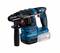 A blue cordless hammer drill with a black handle, brand name 'Bosch'. Suitable for professional construction work.