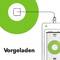 'Charged' indicates a fully charged battery with 200 mAh. A green light shows the charging status.