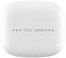 White, compact charging case with 'Time kettle' inscription, possibly for wireless earbuds.