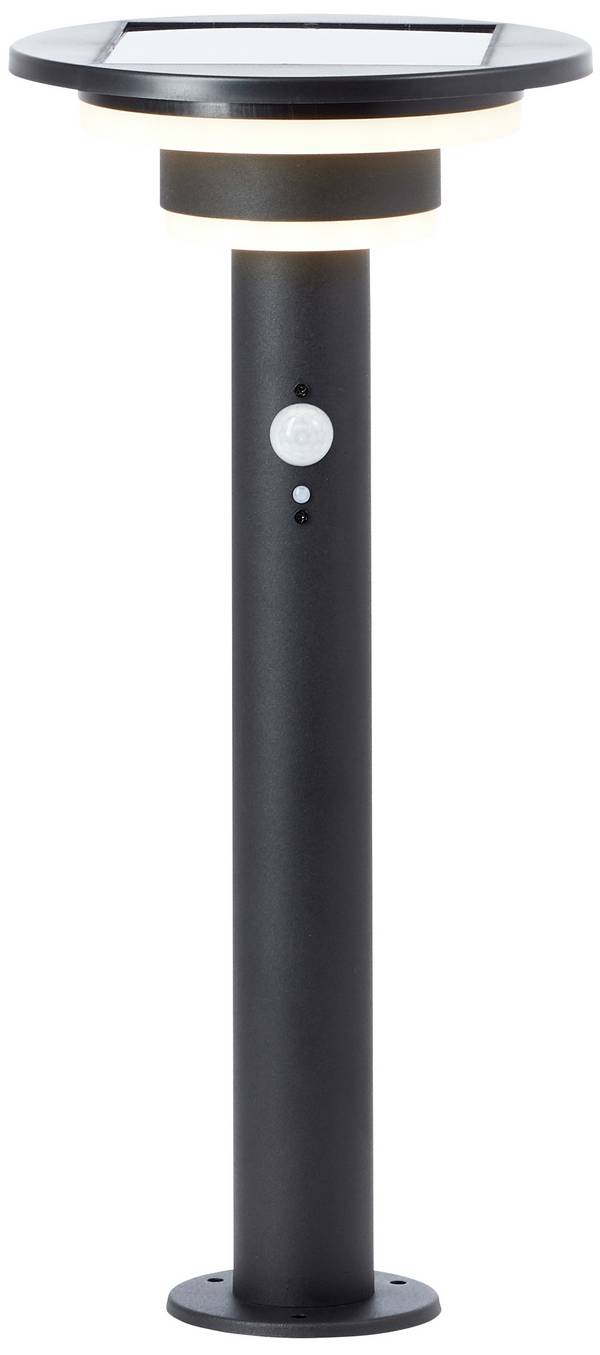 Brilliant G40406/06 Garvina Solar outdoor free standing light (+ motion detector) LED module Built-in LED 3 W Black