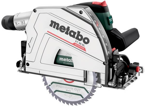 Metabo KT 66 BL Handheld circular saw Cutting depth (max.)  (90°) 66 mm  incl. case 1200 W