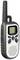 A handheld radio transceiver with a display, multiple buttons for volume and channels, and an antenna. Marked with 'stabo'.