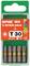 'SPAX Bit T-STAR plus' package with five 25 mm bits, Size T30, 1/4 inch, in a transparent case.