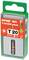 SPAX T-STAR plus bit, size T20, length 25 mm, packed with green hanger.