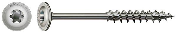 SPAX 0257000801605 R 88193 m.Spitze/T-STAR TG Wood screw 8 mm 160 mm T-Star Plus Stainless steel A2 50 pc(s)
