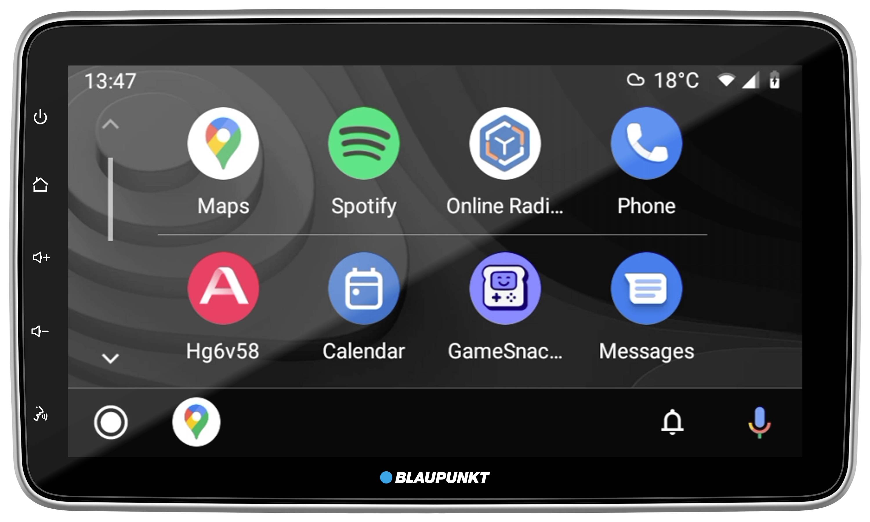 Blaupunkt Cape Town 948 DAB Monitor receiver Steering wheel RC button connector, Rearview camera connector, Apple CarPlay, DAB+ tuner, Android Auto™, Bluetooth