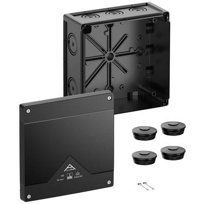 Spelsberg 41600001 Junction box (L x W x H) 182 x 182 x 90 mm Black IP66, IP67, IP69 1 pc(s)