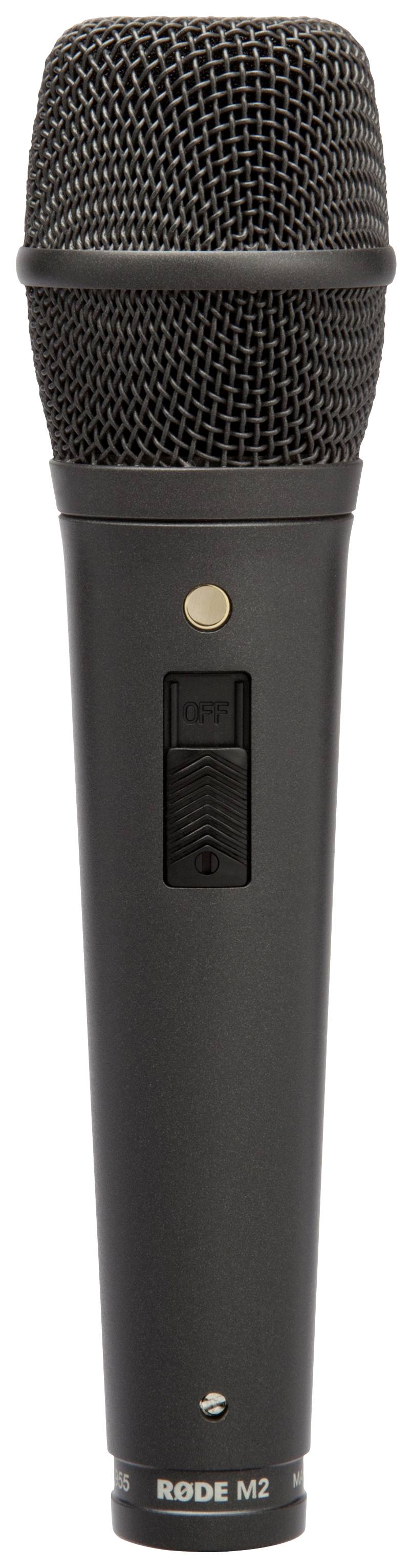RODE Microphones M2 Handheld Microphone (vocals) Transfer type (details):Corded incl. clip XLR Corded