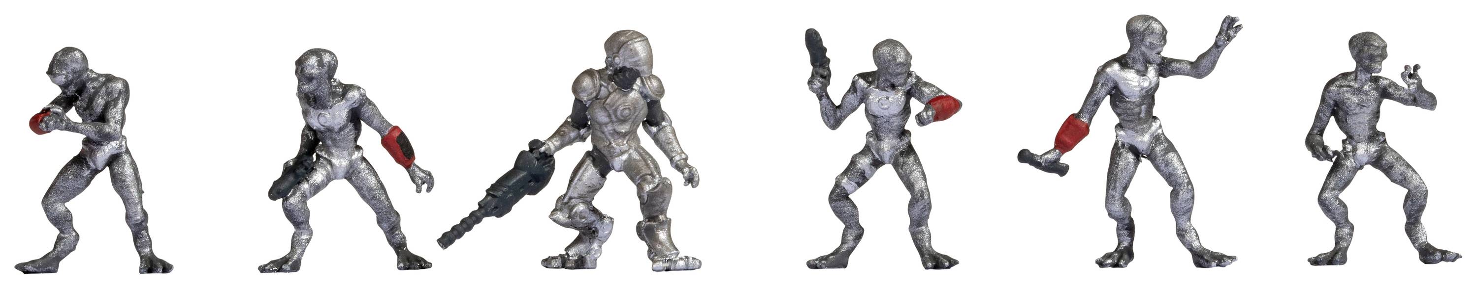 NOCH H0 Aliens 15812 Painted, Standing