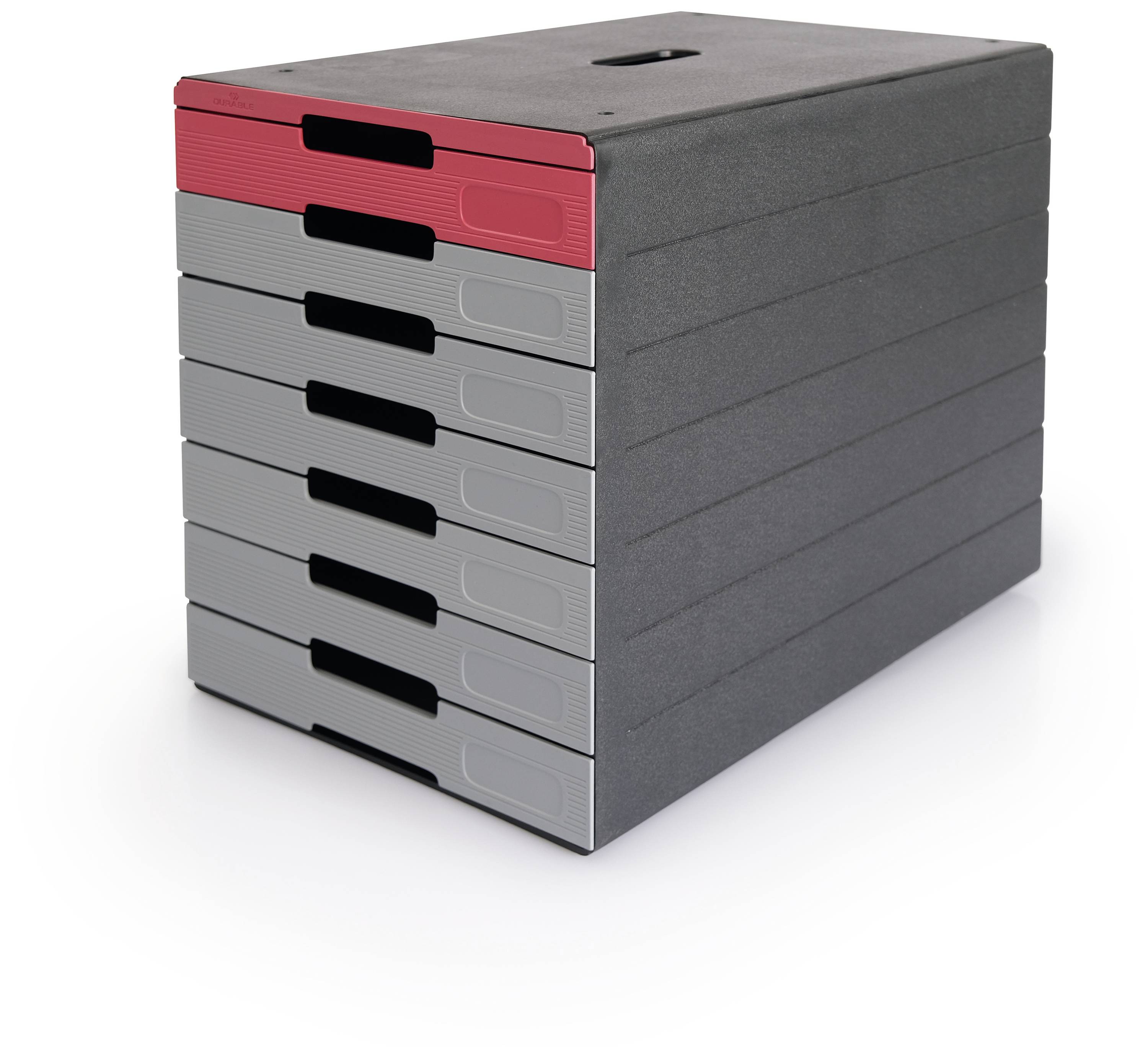 Durable IDEALBOX PRO 7 776303 Desk drawer box Anthracite A4, C4 No. of drawers: 7