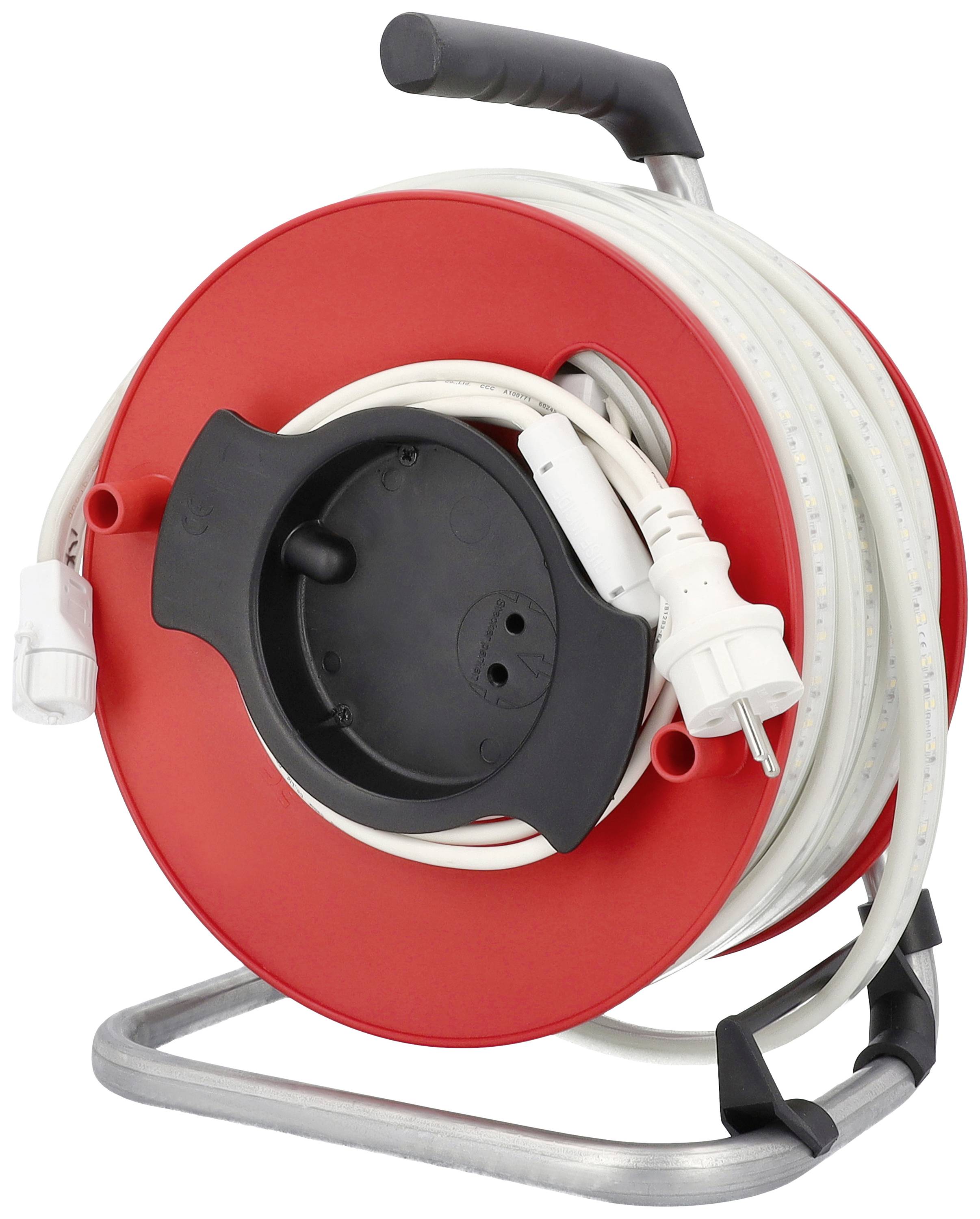 AS Schwabe 46713 LED tape light reel EEC: E (A - G) + plug 230 V 15 m Natural white 1 pc(s)