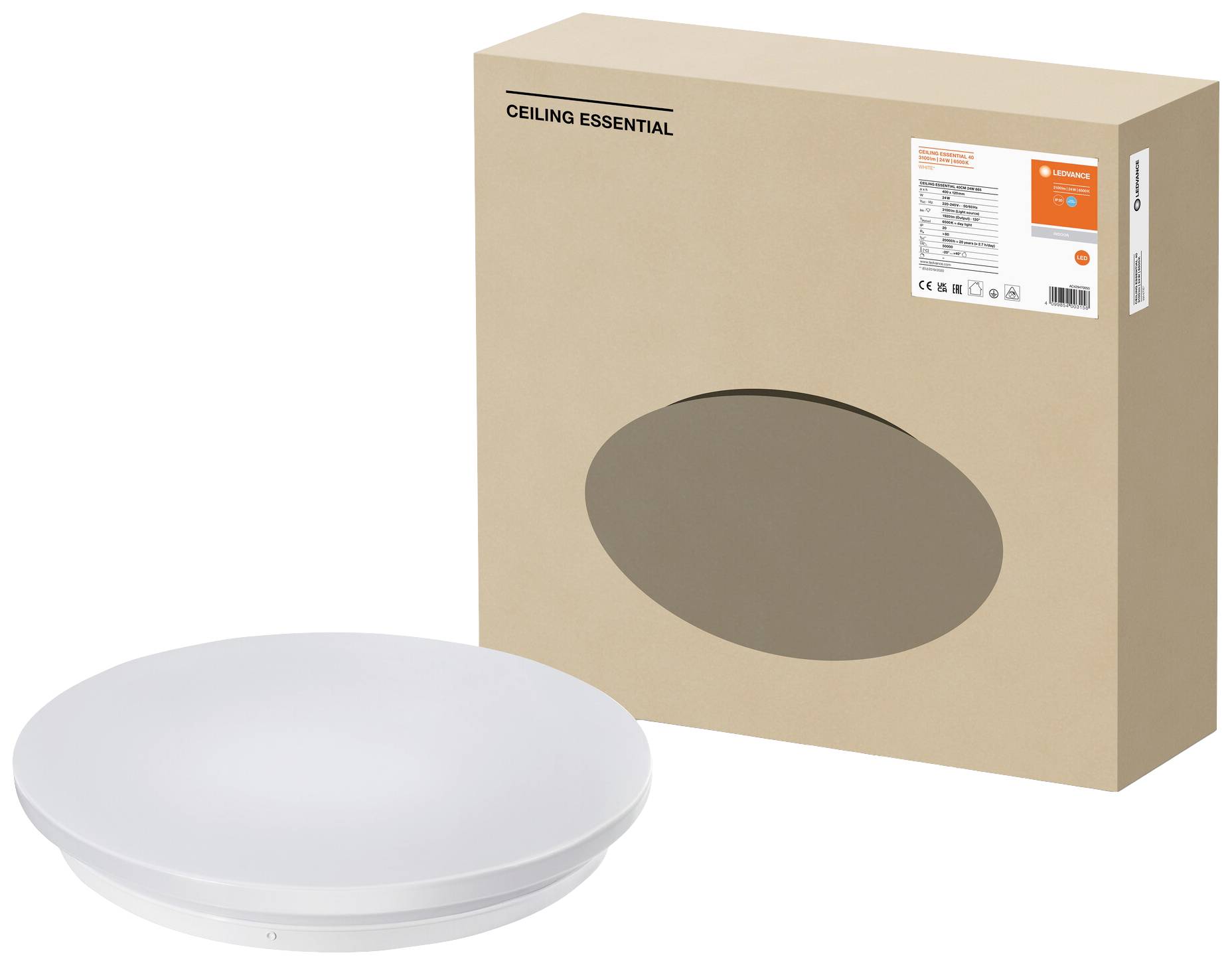 LEDVANCE Ceiling Essential 4099854003158 LED ceiling light 24 W LED module White