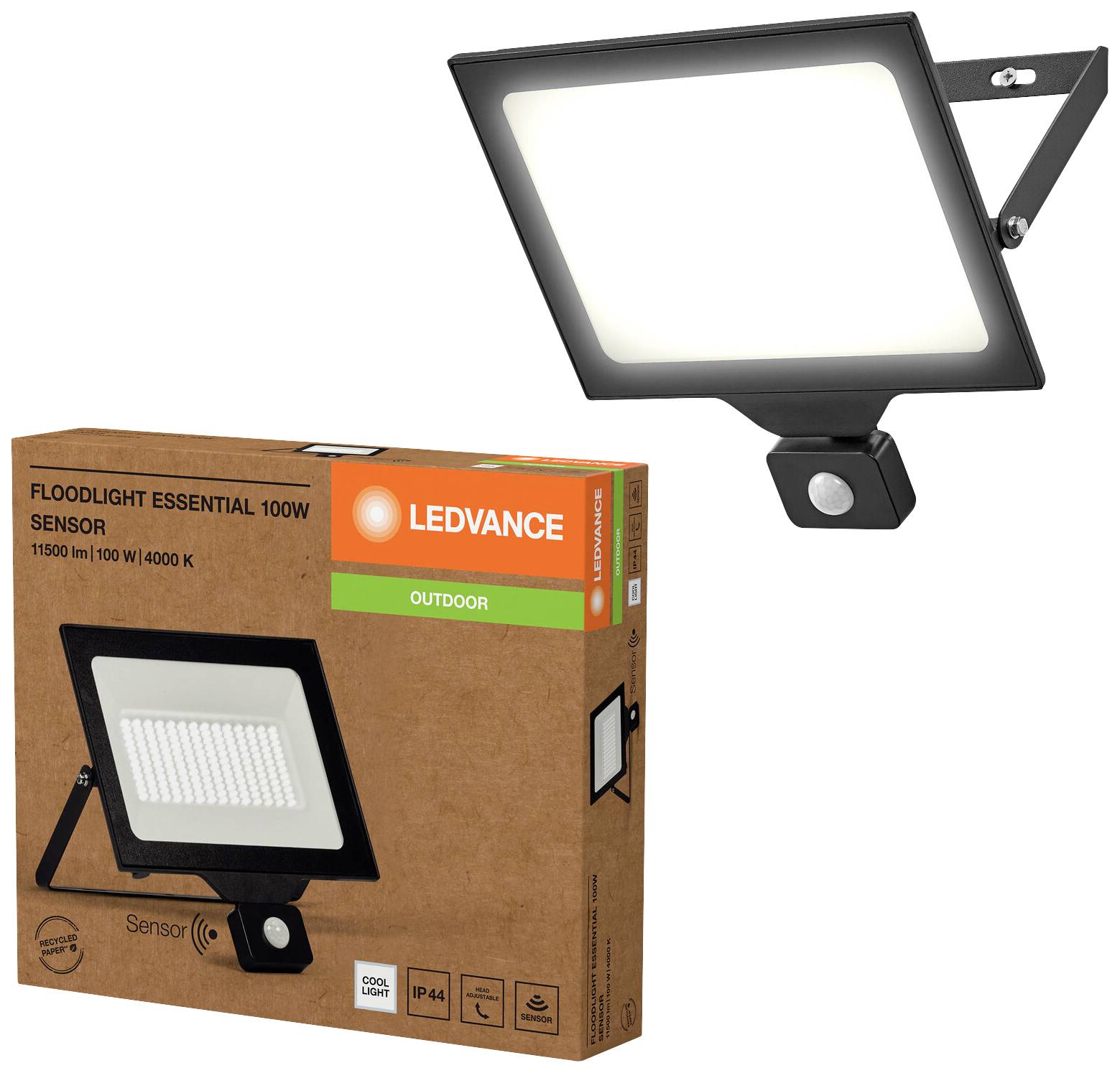 LEDVANCE FL Essential 4058075831599 LED floodlight 100 W Cool white