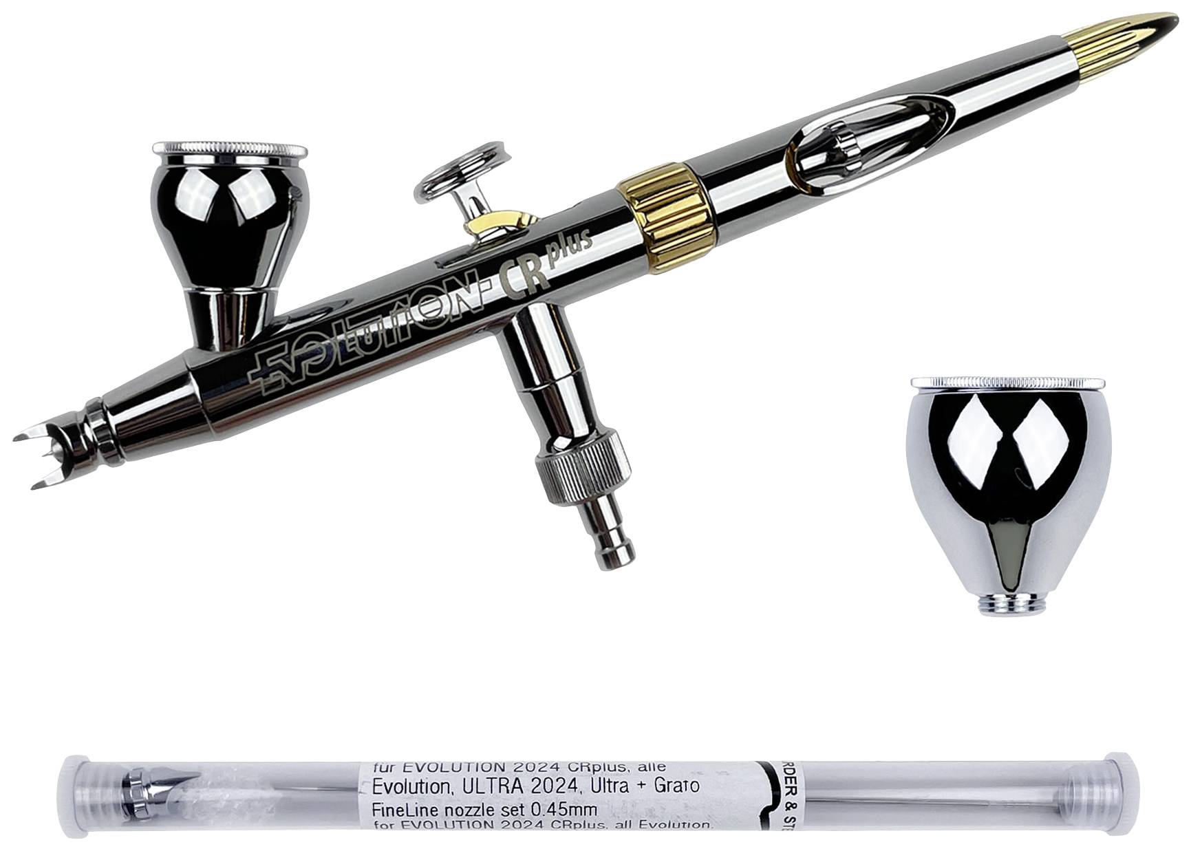 Image of Harder & Steenbeck 121233 Double action Pistol trigger airbrush