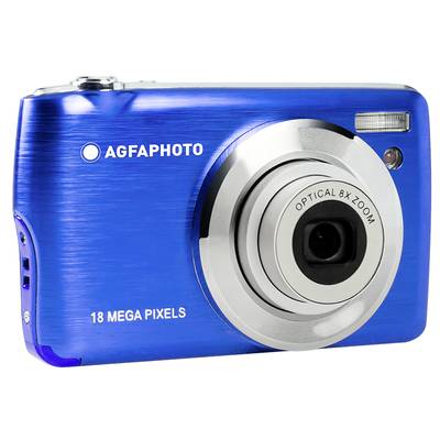 Image of AgfaPhoto Realishot DC8200 Digital camera 18 MP Optical zoom: 8 x Blue Battery, Camera bag