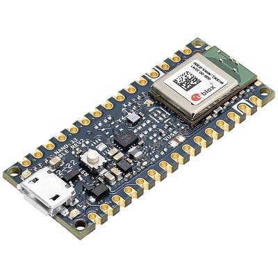 Arduino Nano BLE Sense Module with sensor and communication components on a compact circuit board.