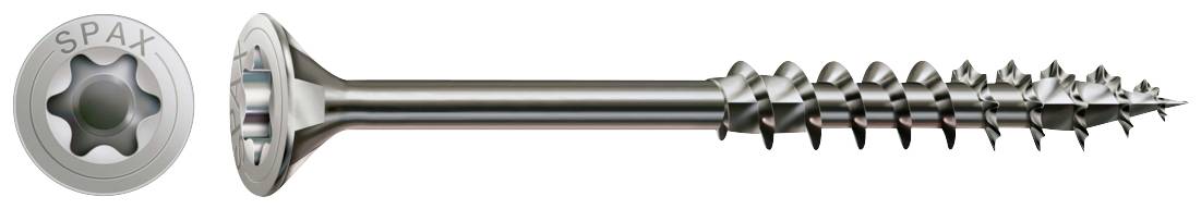 SPAX 0197000601603 SPAX Seko-T-Tg Countersunk screws 6 mm 160 mm T-Star Plus Stainless steel A2 100 pc(s)