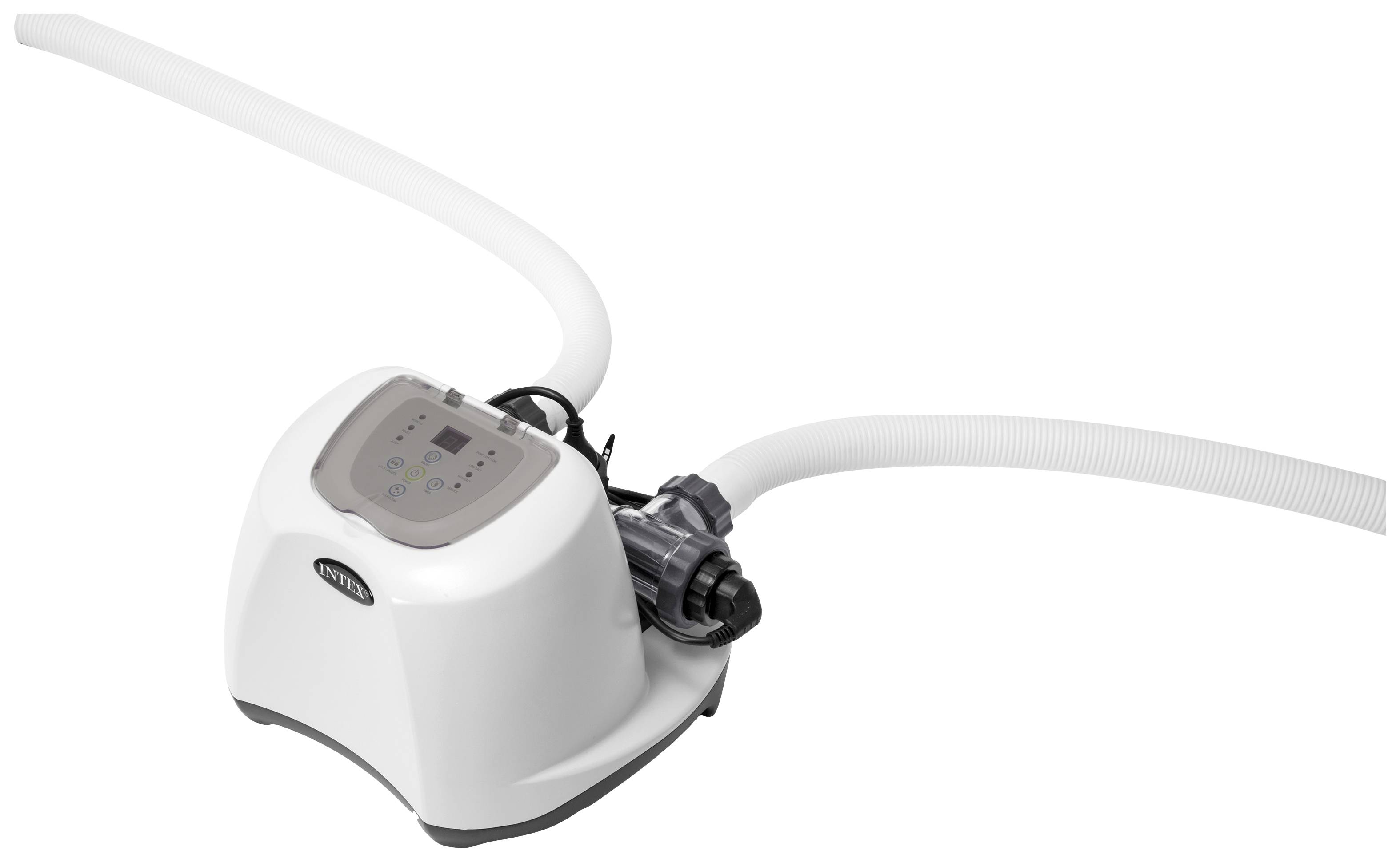 Intex 26670GS Intex QS1200 CRYSTAL Clear SALTWATER SYSTEM (12 VOLT) White