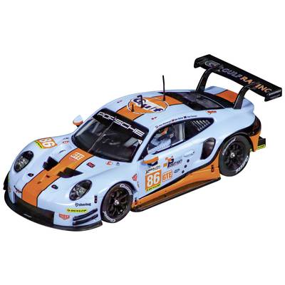 Carrera 20027780 Evolution Car Porsche 911 RSR "Gulf Racing, Mike Wainwright, No. 86", Silverstone 2018-0