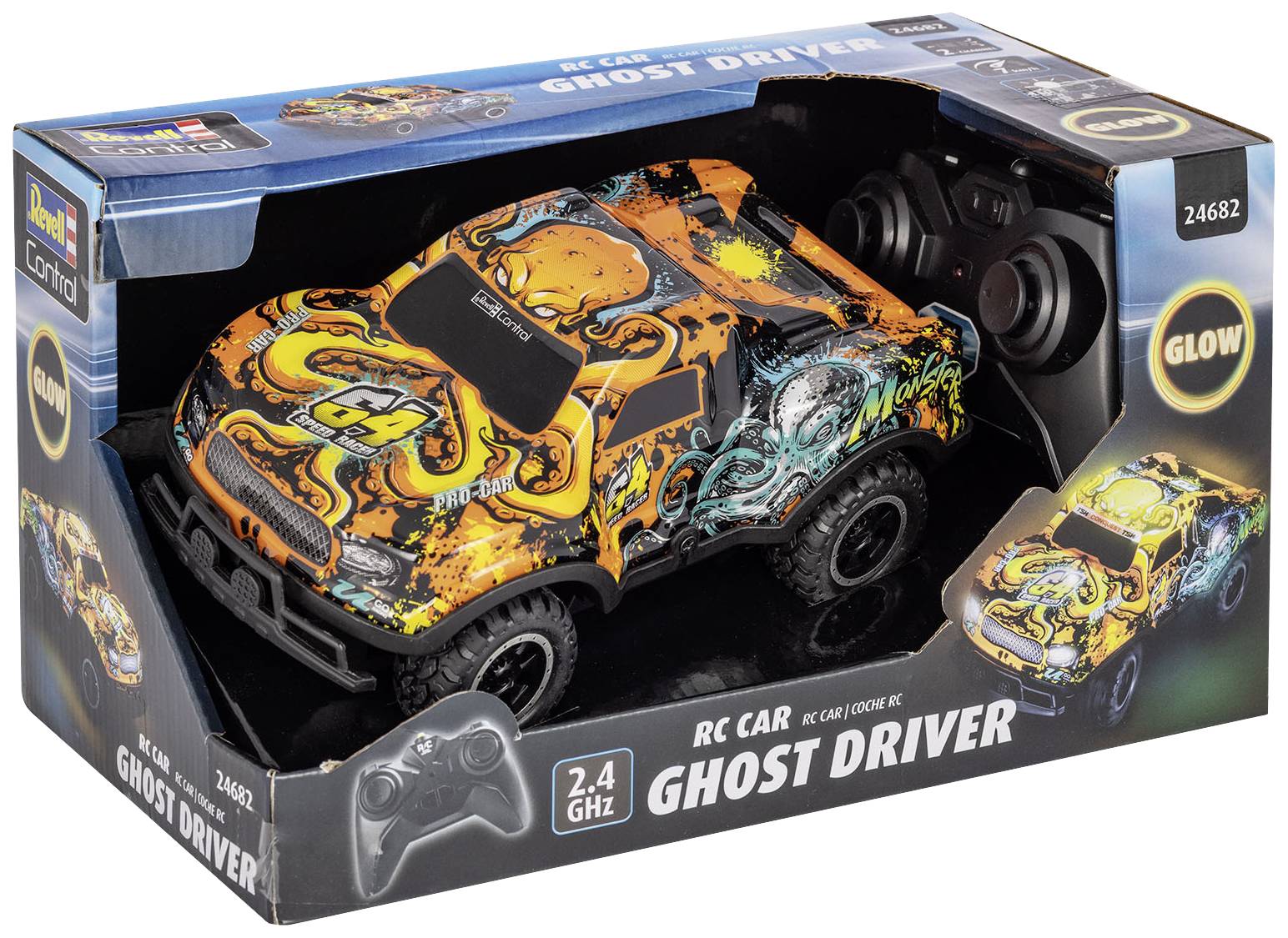 Revell Control RC Car Ghost Driver – Orange