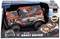 Remote Control Toy Car 'Ghost Driver', remote-controlled, 35 km/h, red and black design, packaging shows car with remote control, 2.4 GHz.
