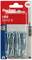 Packaging containing four metal hollow wall plugs by 'fischer', model 'HM 6x52 S', suitable for loads up to 20 kg.