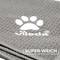 Grey cleaning cloth with a printed paw logo and the word 'vileda'. The text 'SUPER SOFT' emphasises its soft texture.