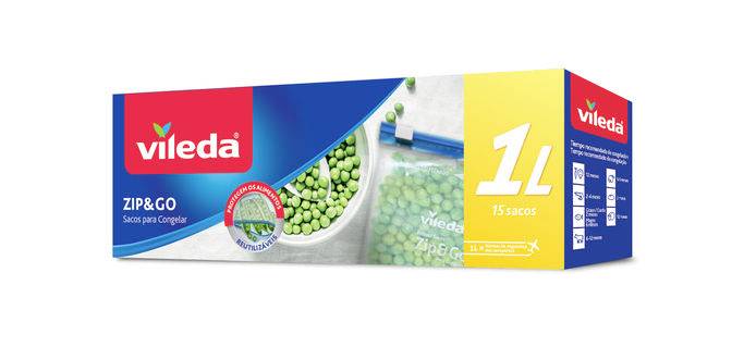 Image of Vileda 172195 Freezer bag 15 pc(s)