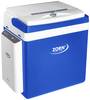 ZORN Cooler Z 26 LNE 7,8 Ah Cordless cool box EEC: E (A - G) Thermoelectric 12 V, 230 V DC/AC Blue-white 25 l Cooling function: Delta T: Up to 17 °C below ambient temperatureII protection rating